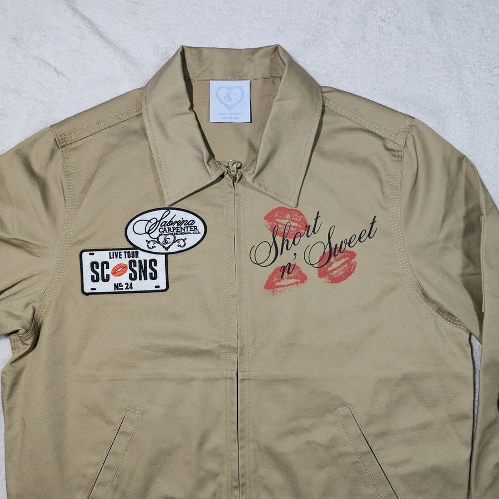 Sabrina Carpenter Short N’ Sweet VIP Tour Jacket - M - Picture 4 of 12